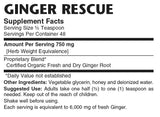 Ginger Rescue Syrup - Sense of Balance Wellness LLC
- 2