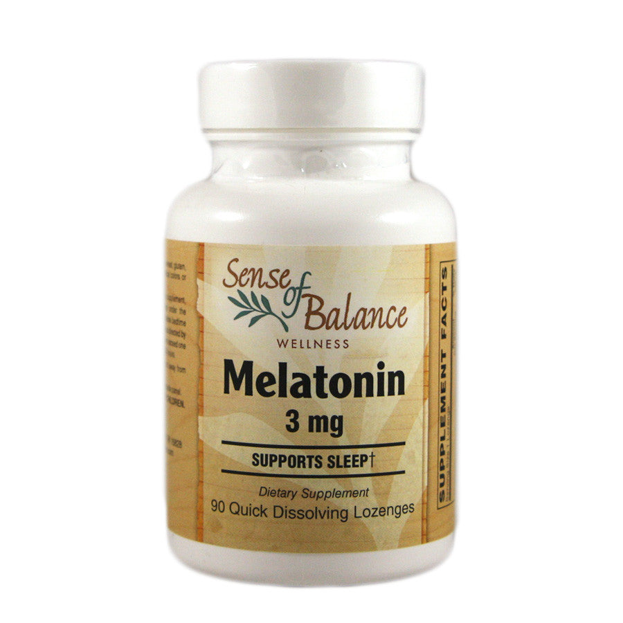 Melatonin 3 mg Lozenges - Sense of Balance Wellness LLC
- 1