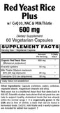 Red Yeast Rice Plus 600mg - Sense of Balance Wellness LLC
- 2