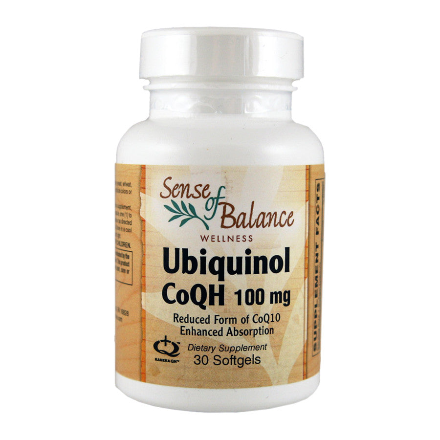 Ubiquinol CoQH 100mg - Sense of Balance Wellness LLC
- 1