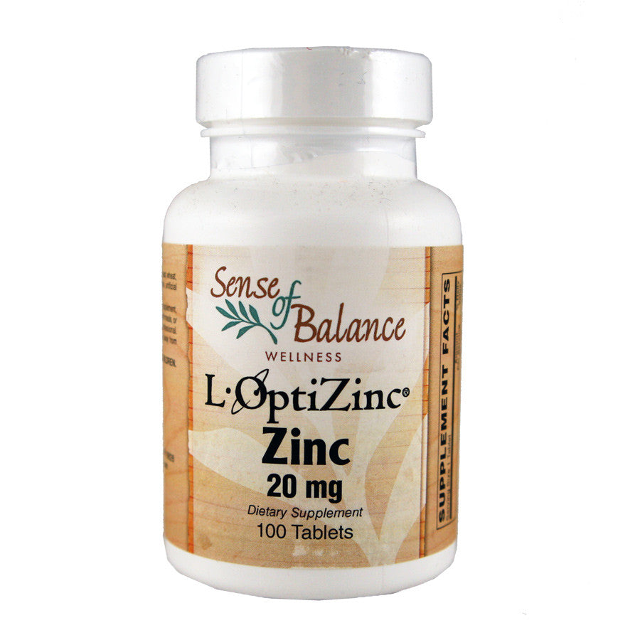 Zinc 20mg - Sense of Balance Wellness LLC
- 1