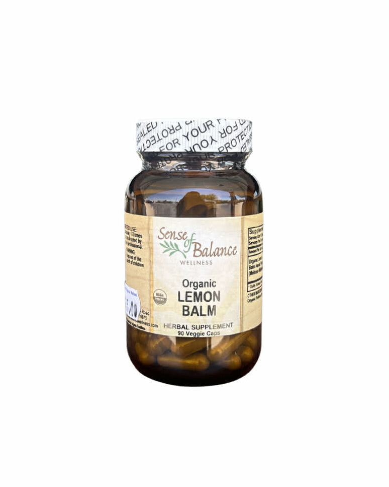 Organic Lemon Balm Capsules