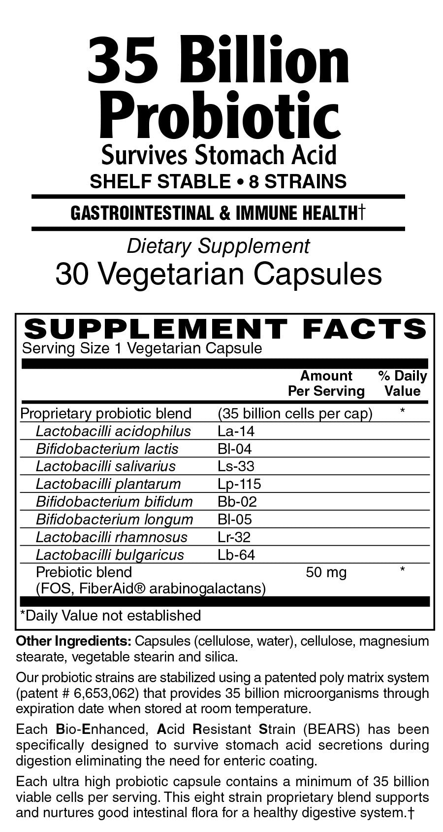 35 Billion Probiotic - Sense of Balance Wellness LLC
 - 2