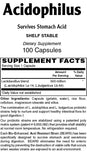 Acidophilus Capsules (1/2 billion) - Sense of Balance Wellness LLC
 - 2