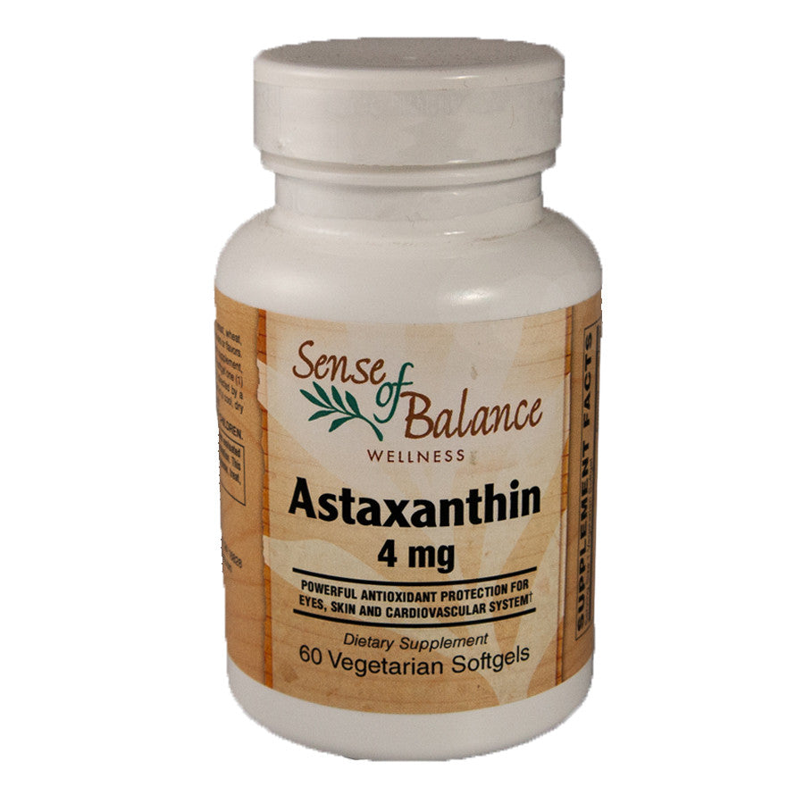 Astaxanthan 4mg Softgel - Sense of Balance Wellness LLC
 - 1