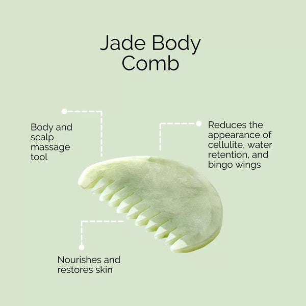 Jade Body Comb