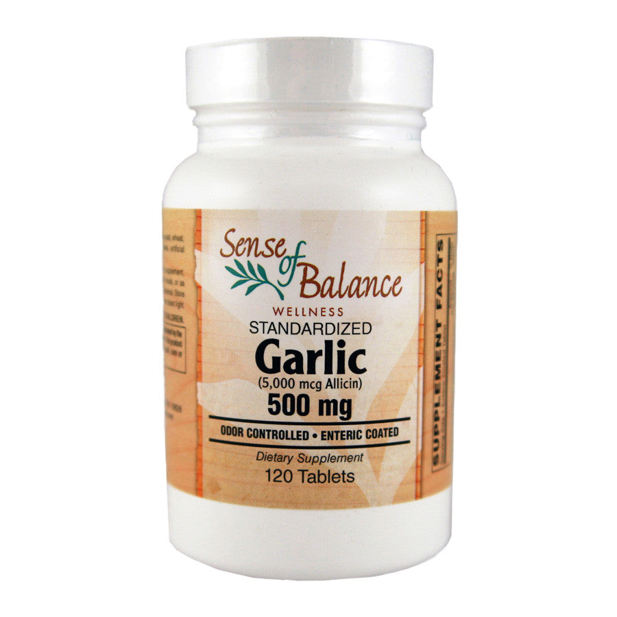 Garlic 500 mg - Sense of Balance Wellness LLC
 - 1