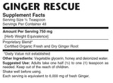 Ginger Rescue Syrup - Sense of Balance Wellness LLC
 - 2