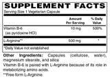 L-Arginine 500 mg - Sense of Balance Wellness LLC
 - 2