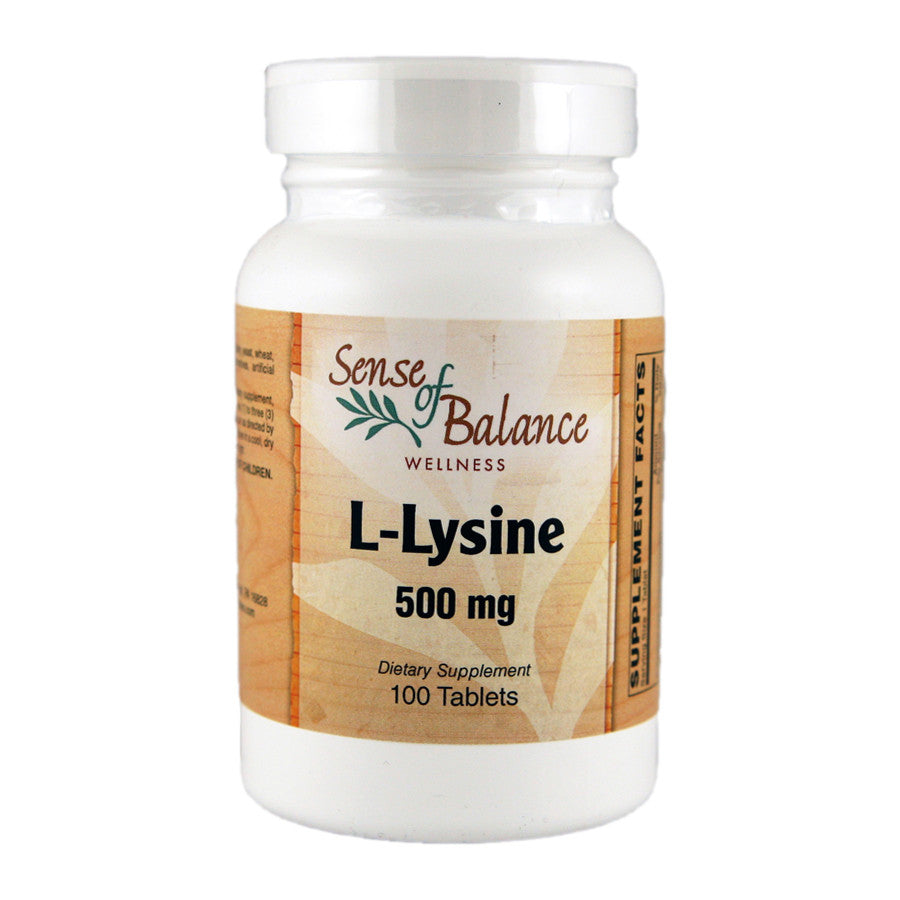 L-Lysine 500mg - Sense of Balance Wellness LLC
 - 1