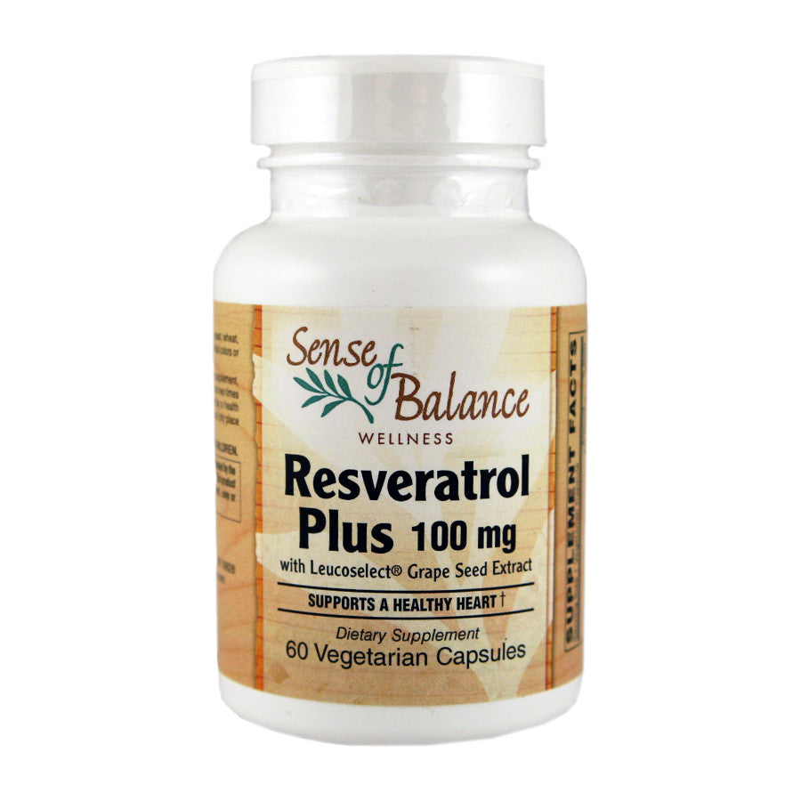 Resveratrol Plus 100mg - Sense of Balance Wellness LLC
 - 1