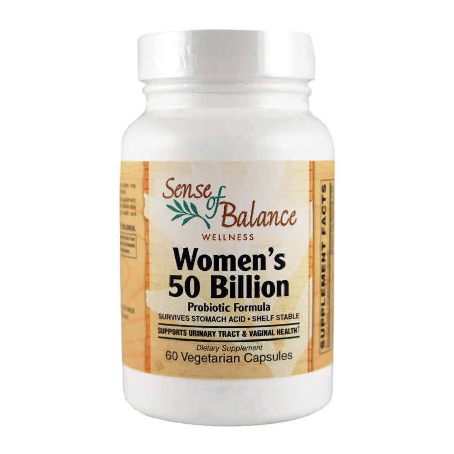 Women's 50 Billion Probiotic - Sense of Balance Wellness LLC
 - 1