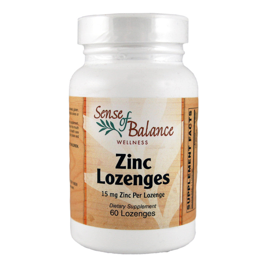 Zinc Lozenges - Sense of Balance Wellness LLC
 - 1