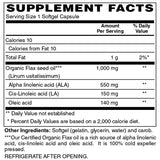 Flax Oil Softgels - Sense of Balance Wellness LLC
 - 2