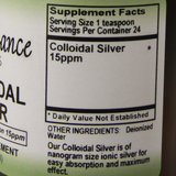 Colloidal Silver 15 ppm